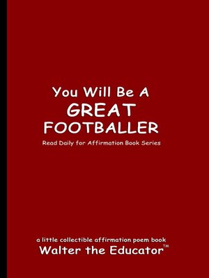 cover image of You Will Be a Great Footballer